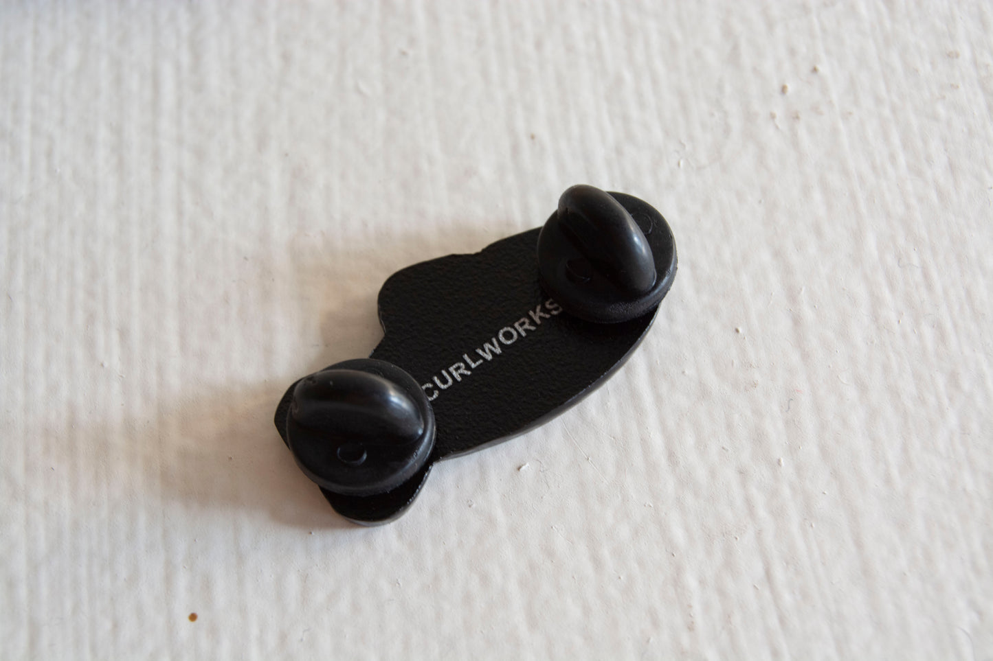 Fish Enamel Pin - Yellow / Coral