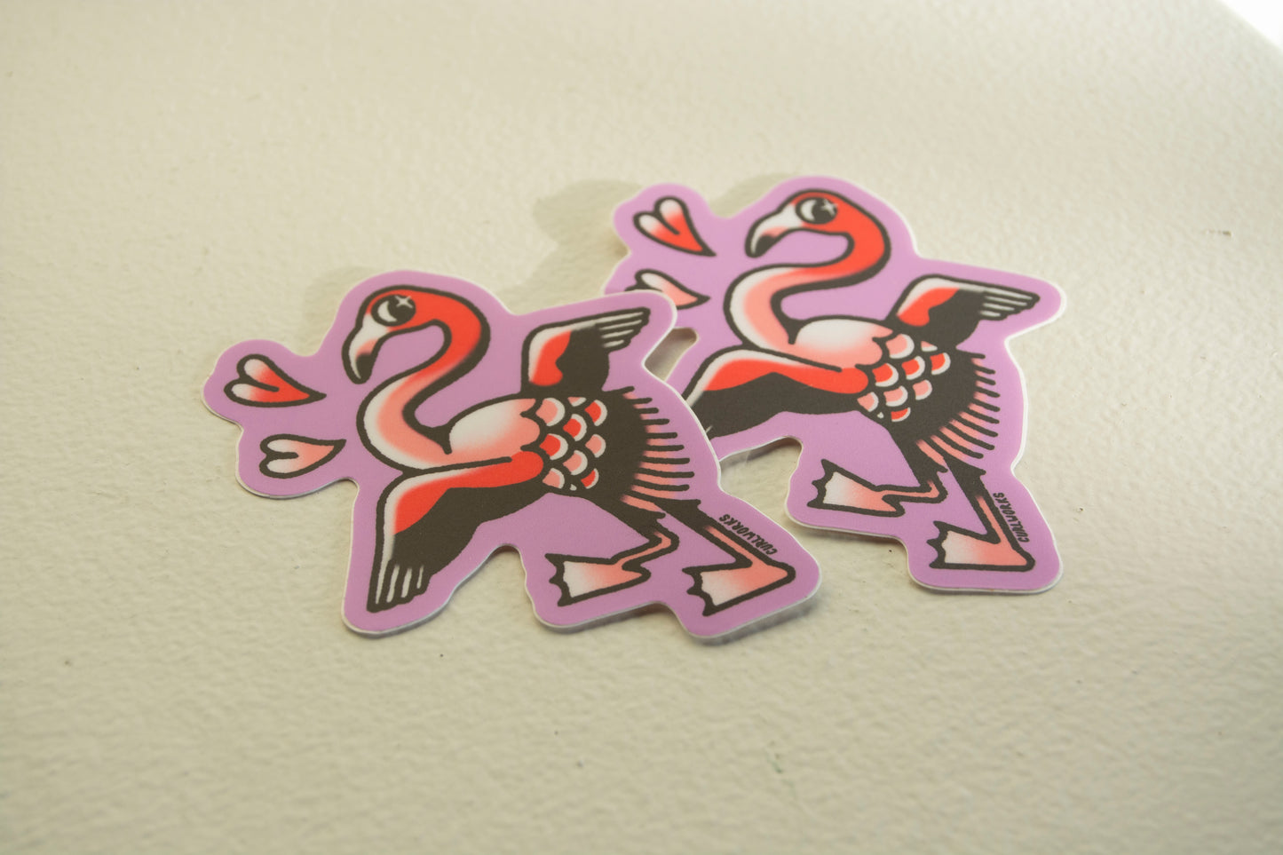 Flamingo Vinyl Sticker