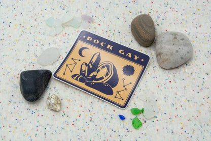 Rock Gay Vinyl Sticker