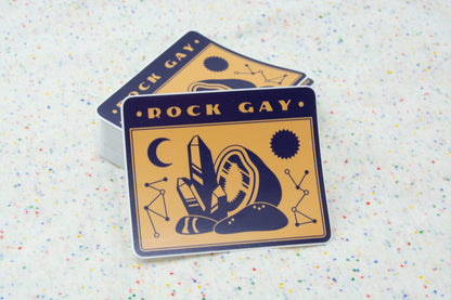 Rock Gay Vinyl Sticker