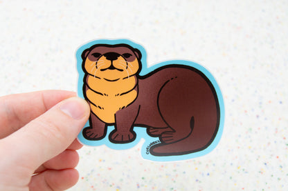 Otter Vinyl Sticker