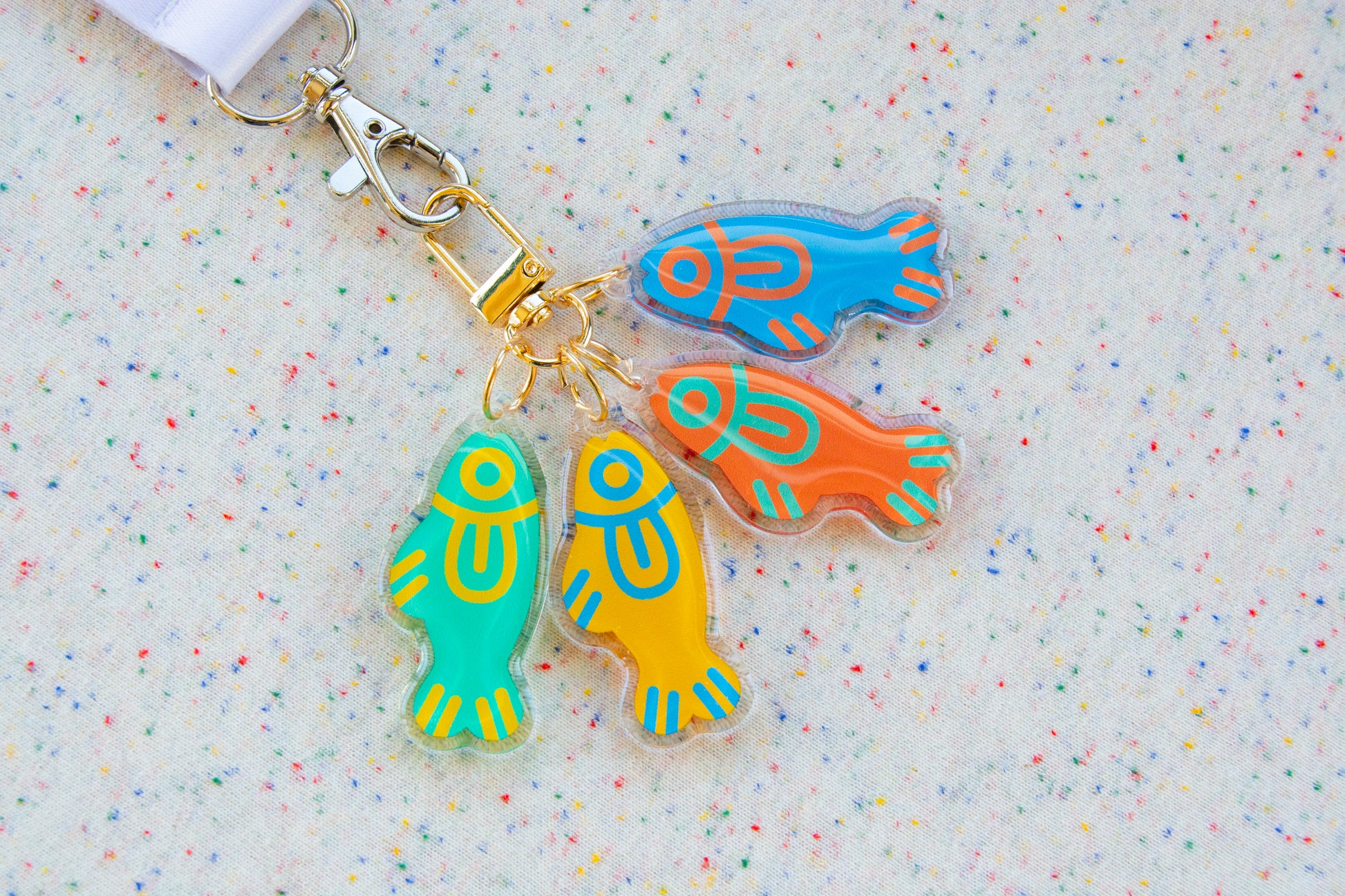 Loud Fishes Keychain