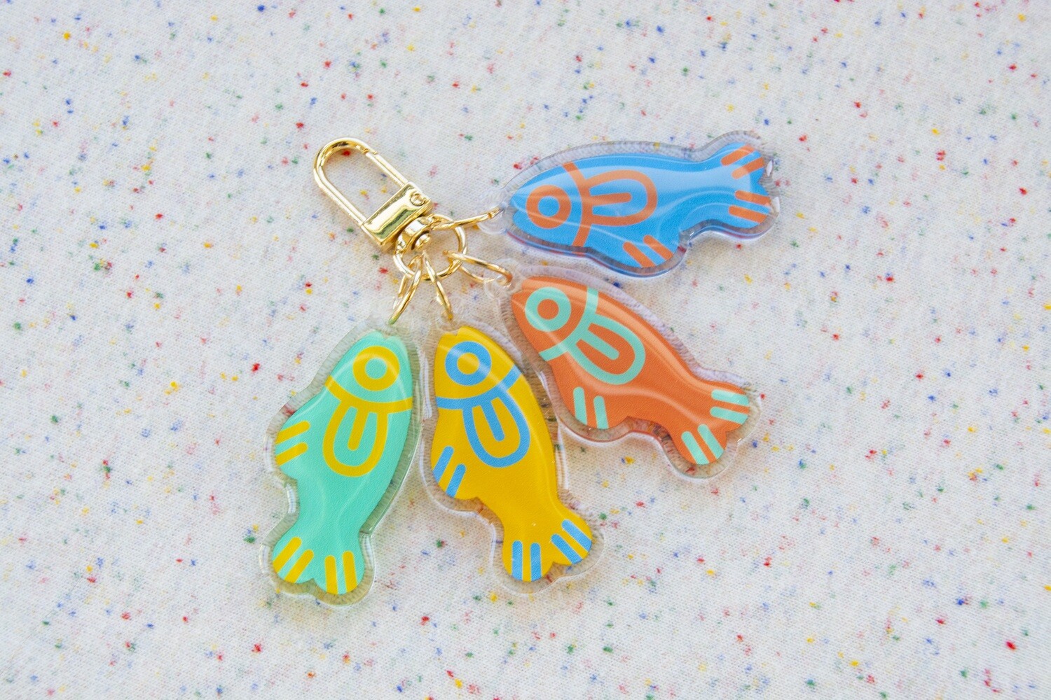 Loud Fishes Keychain