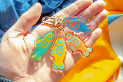 Loud Fishes Keychain