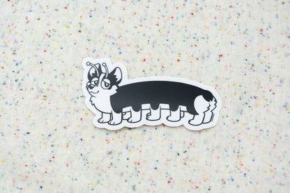 Corgipillar Vinyl Sticker