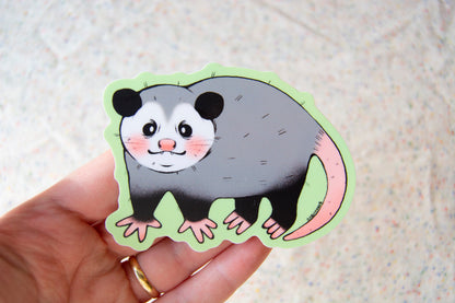 Opossum Vinyl Sticker