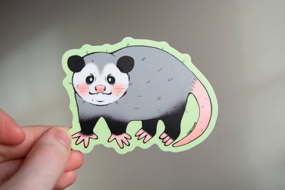 Opossum Vinyl Sticker