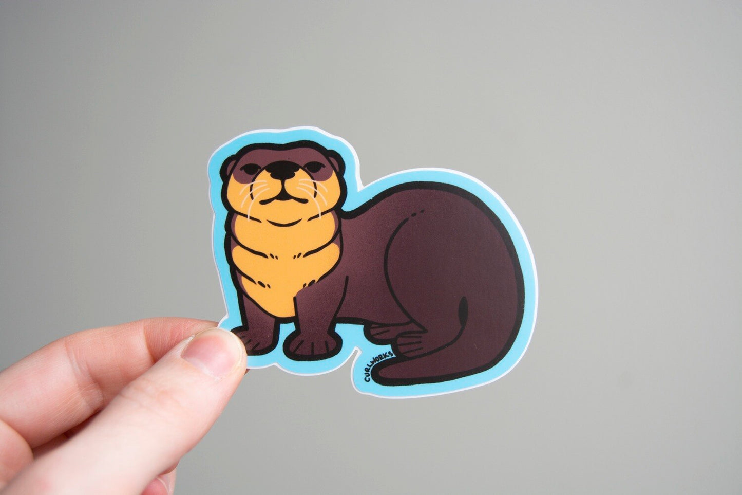 Otter Vinyl Sticker