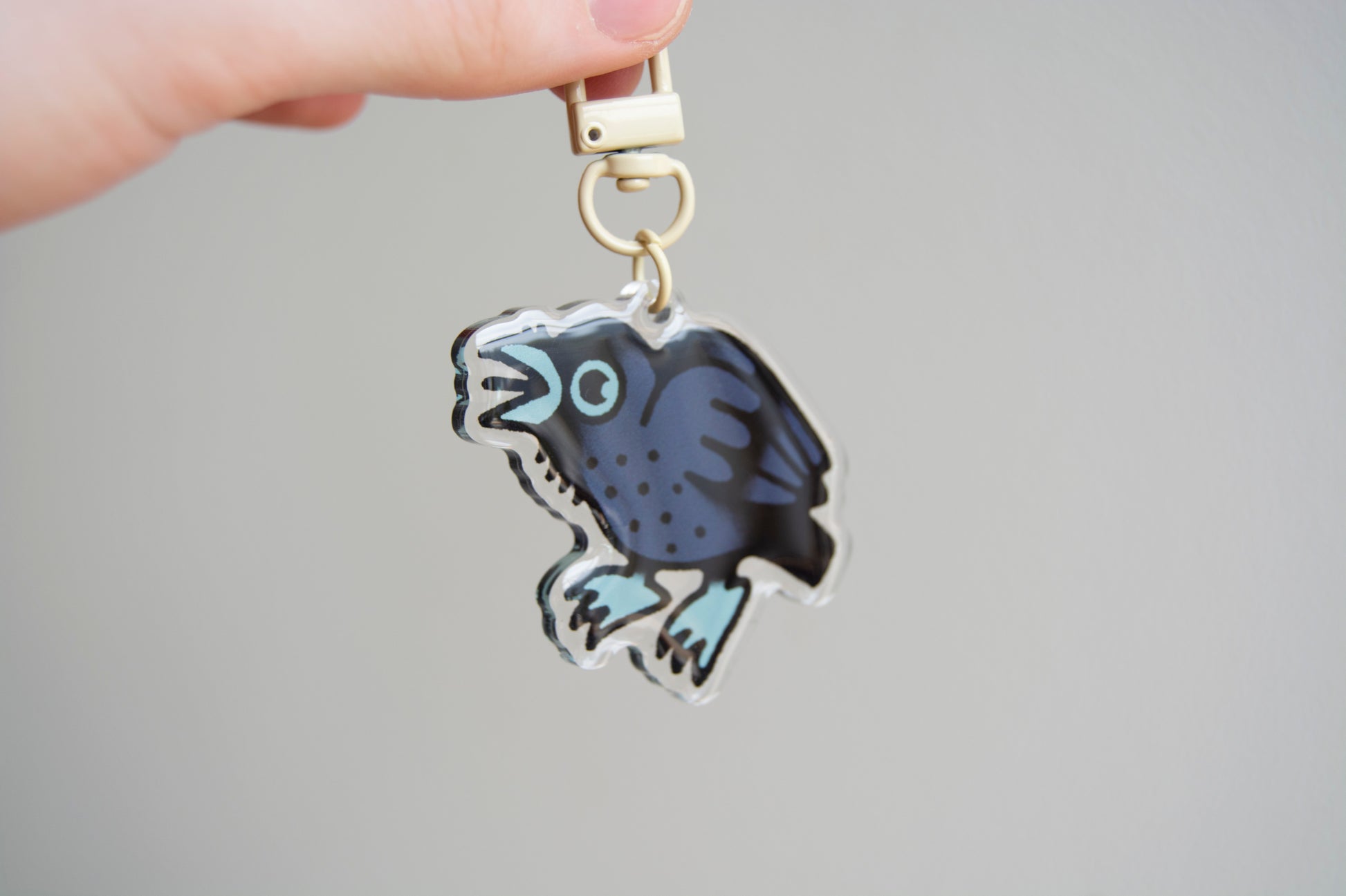 Crow Keychain