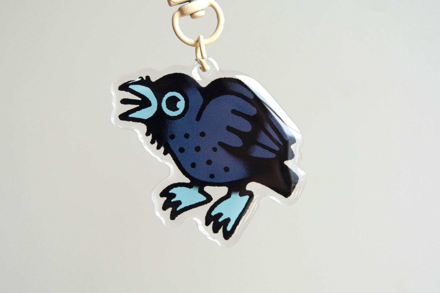 Crow Keychain