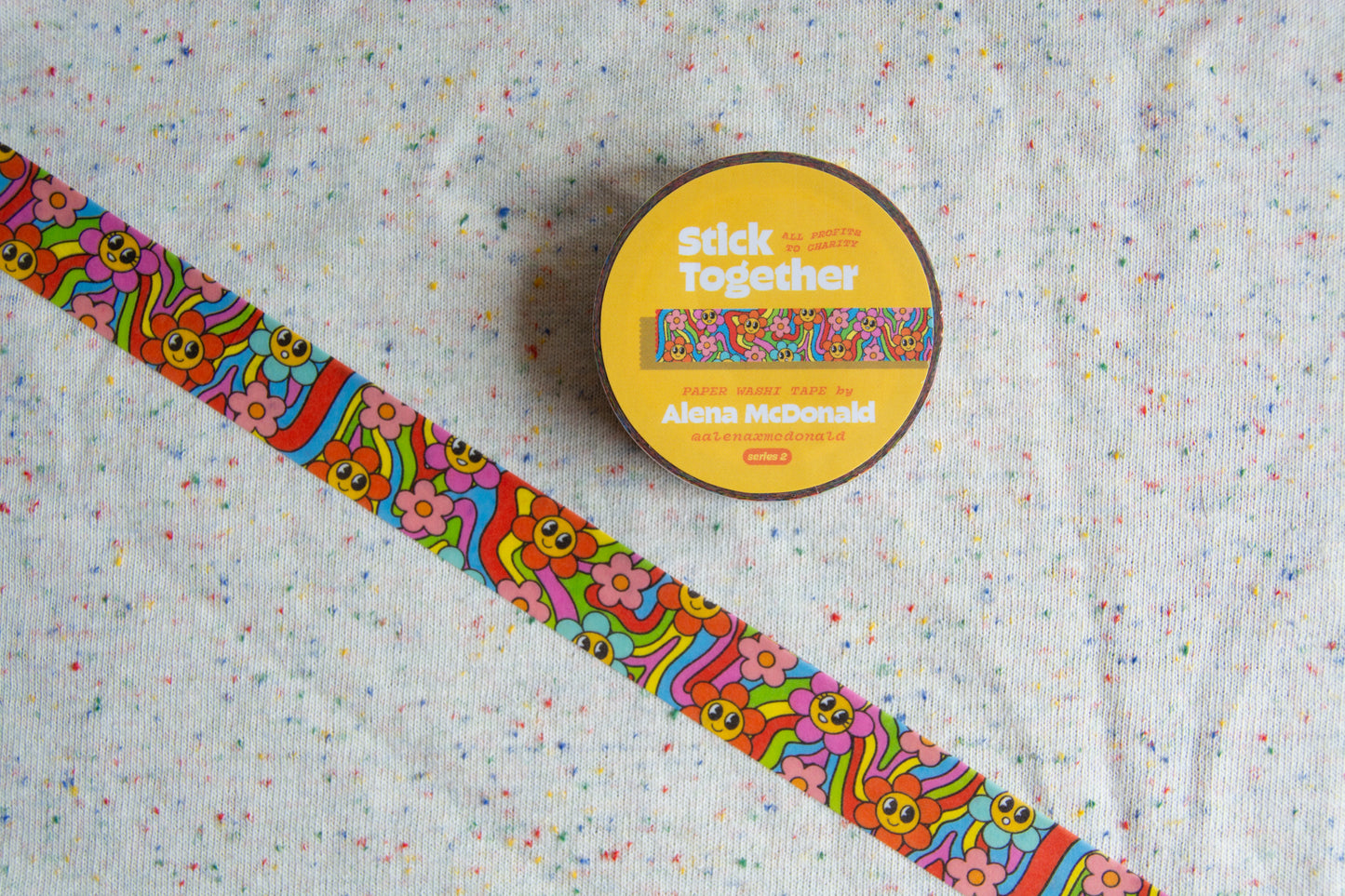 Stick Together: Jubilation Sensation Washi Tape by Alena McDonald