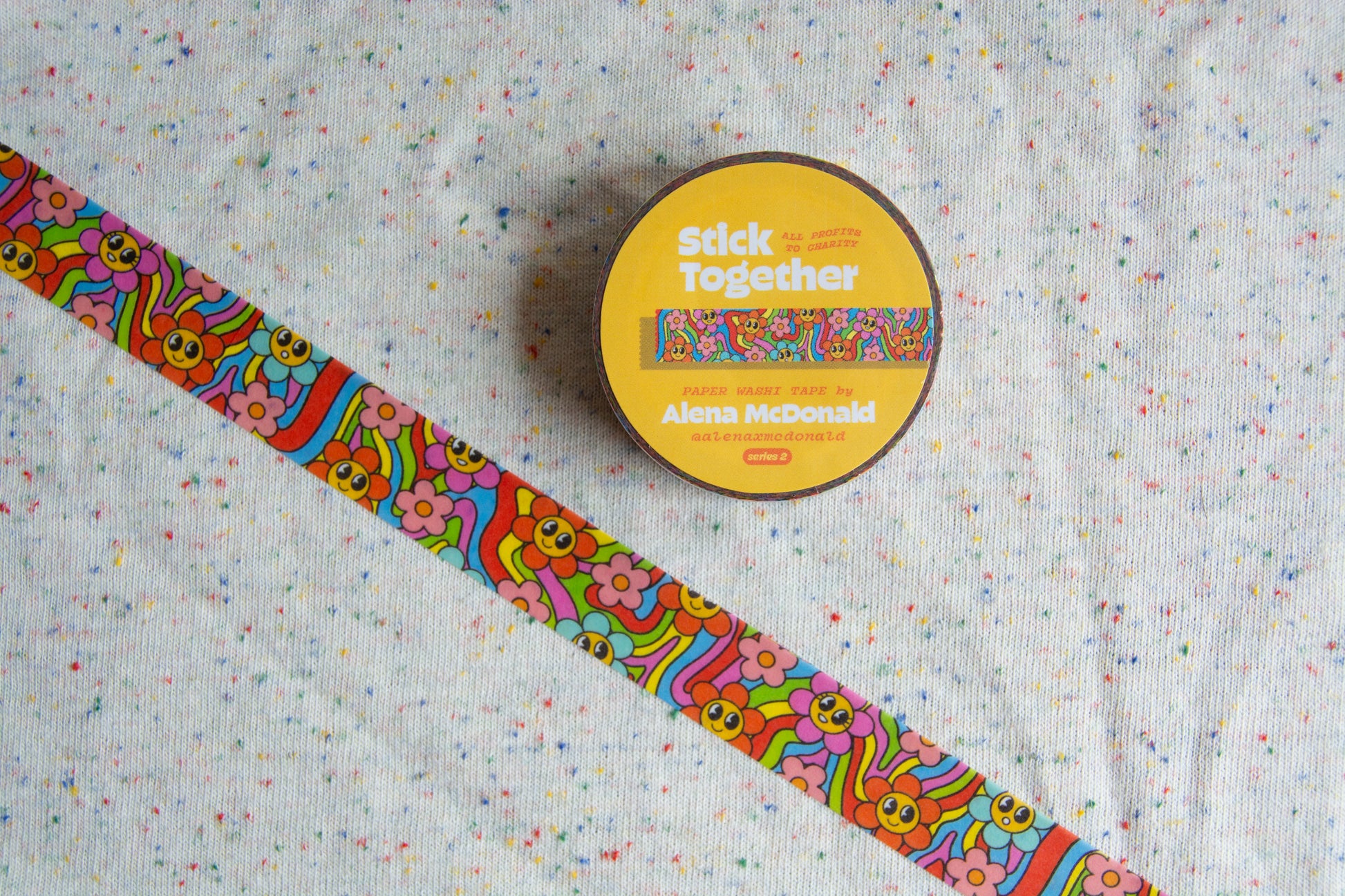 Stick Together: Jubilation Sensation Washi Tape by Alena McDonald