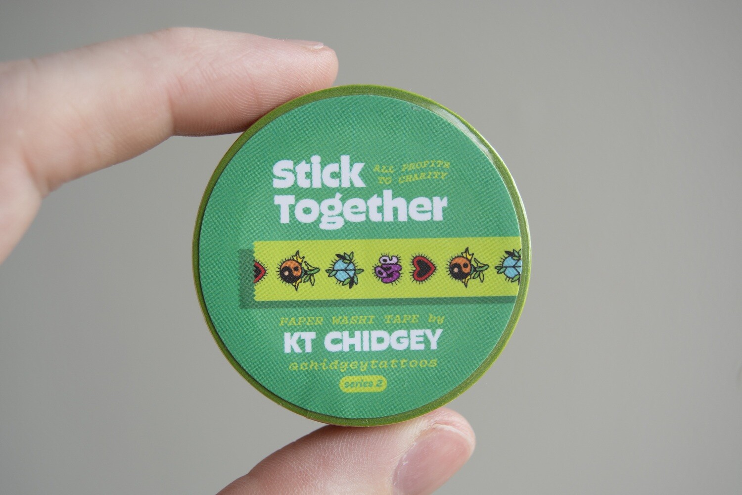 Stick Together: World Perception Washi Tape by KT Chidgey