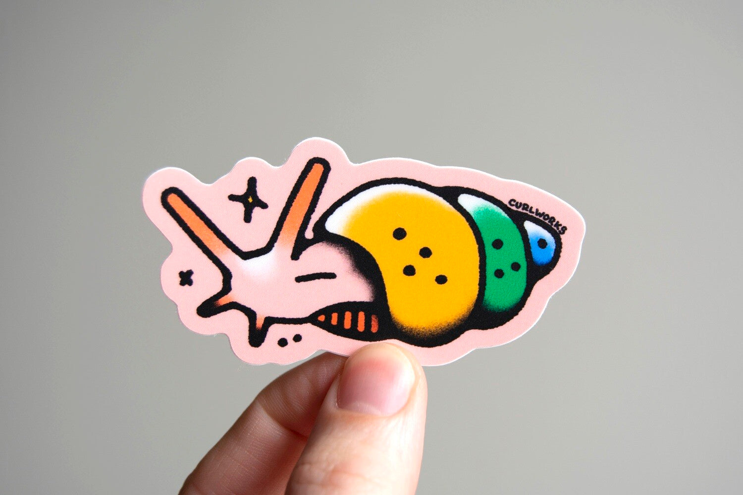 Snail Vinyl Sticker