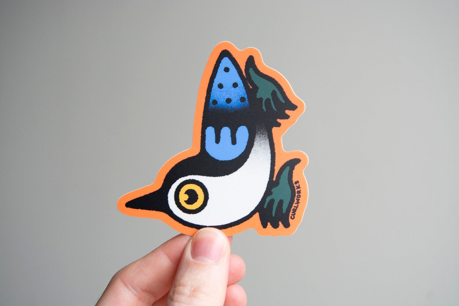 Nuthatch Vinyl Sticker