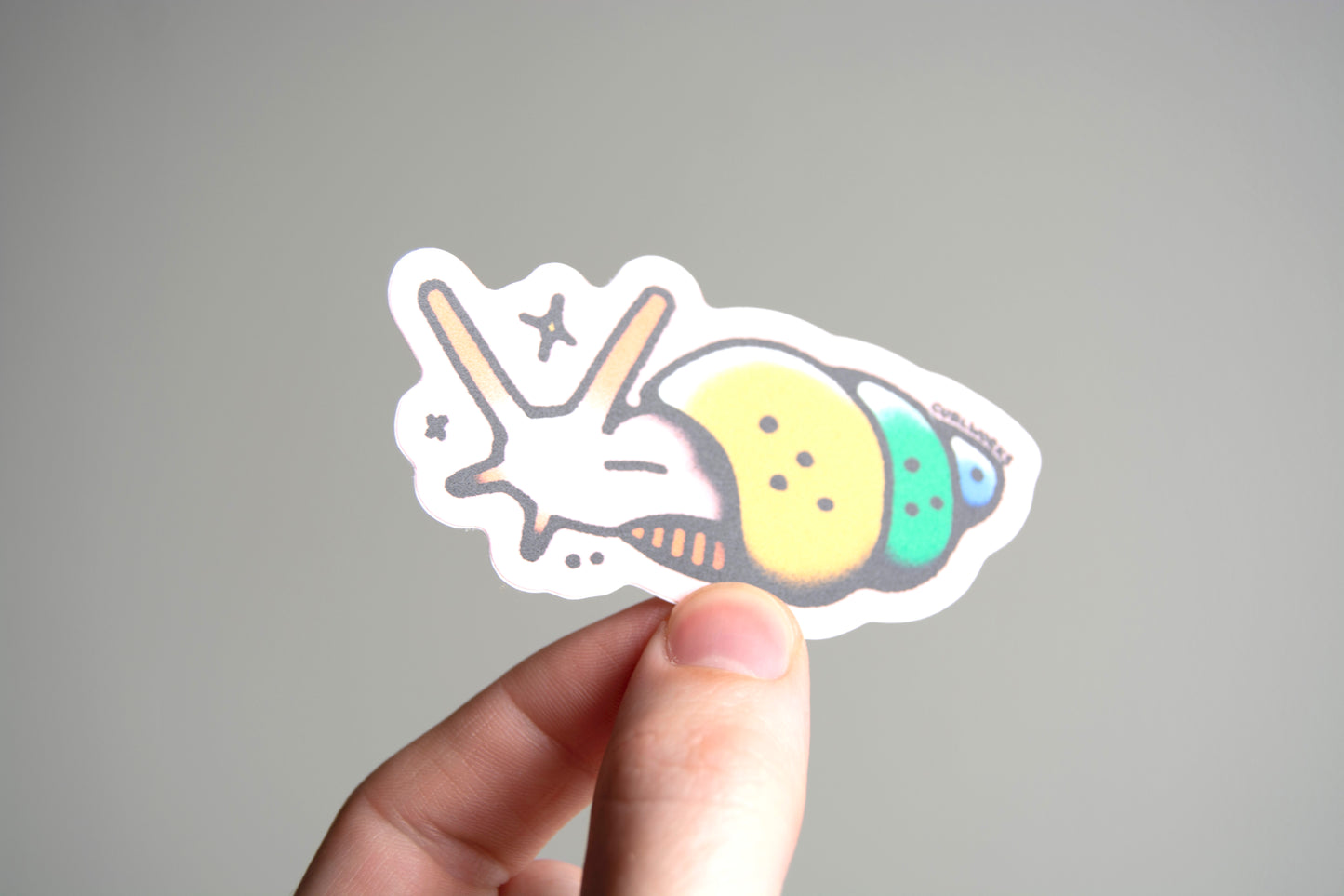 Snail Vinyl Sticker