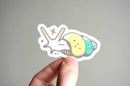 Snail Vinyl Sticker