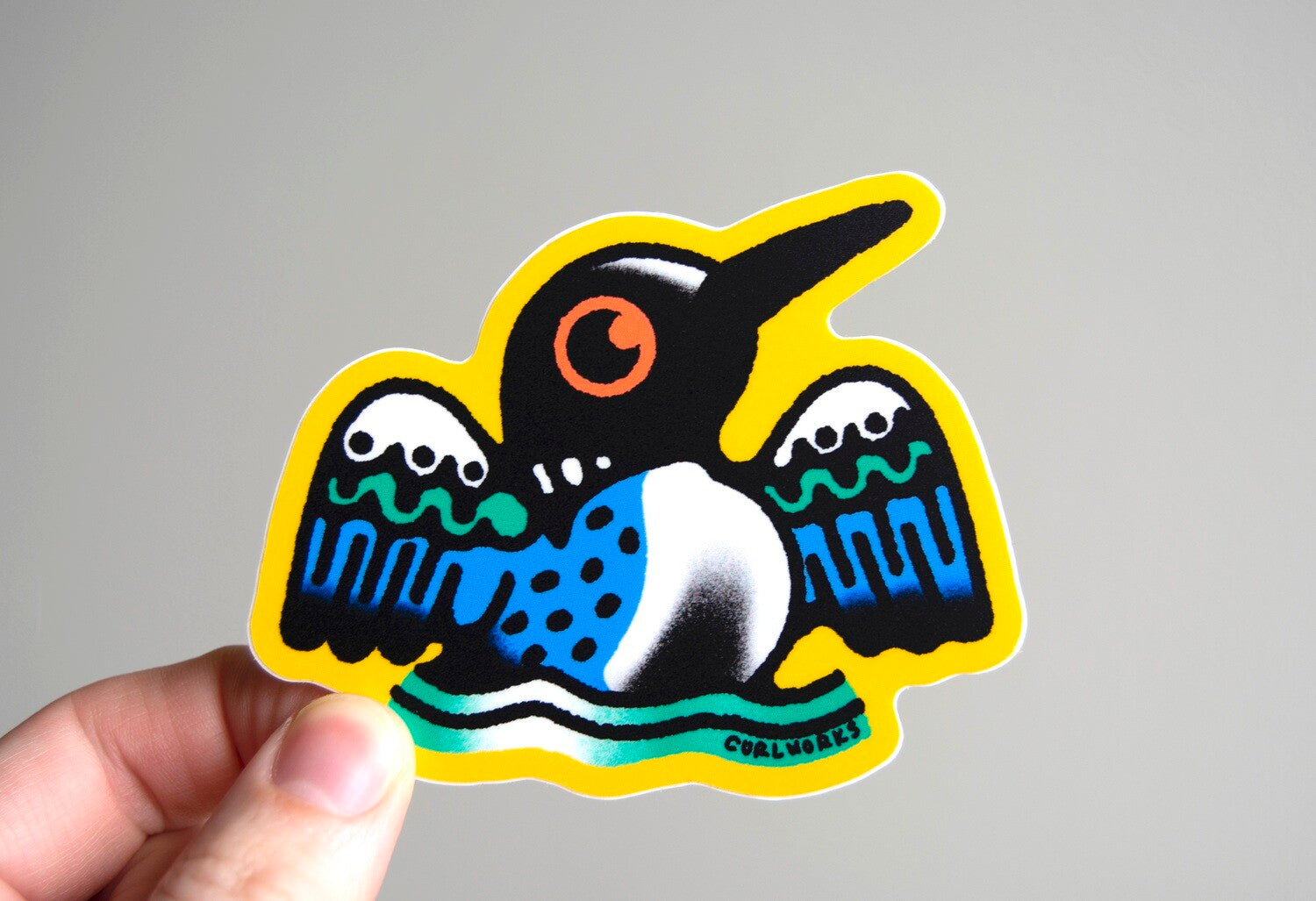 Loon Vinyl Sticker