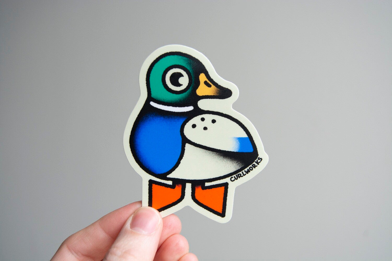 Mallard Duck Vinyl Sticker