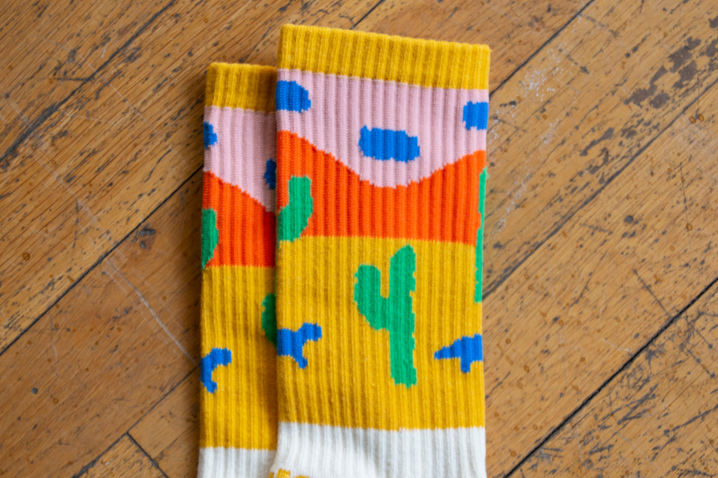 Painted Desert Landscape Socks