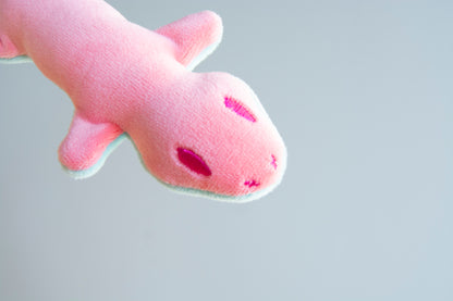 Leopard Gecko Plush - Pink