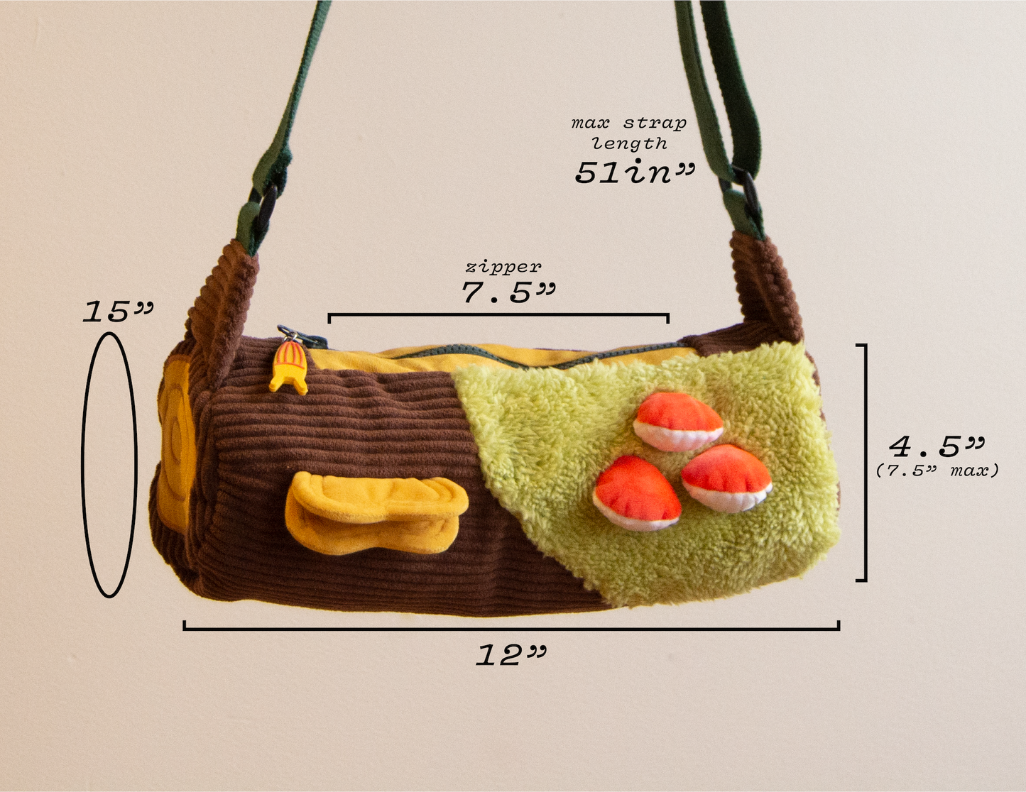 Log Bag Crossbody (PREORDER: ETA April 2025)