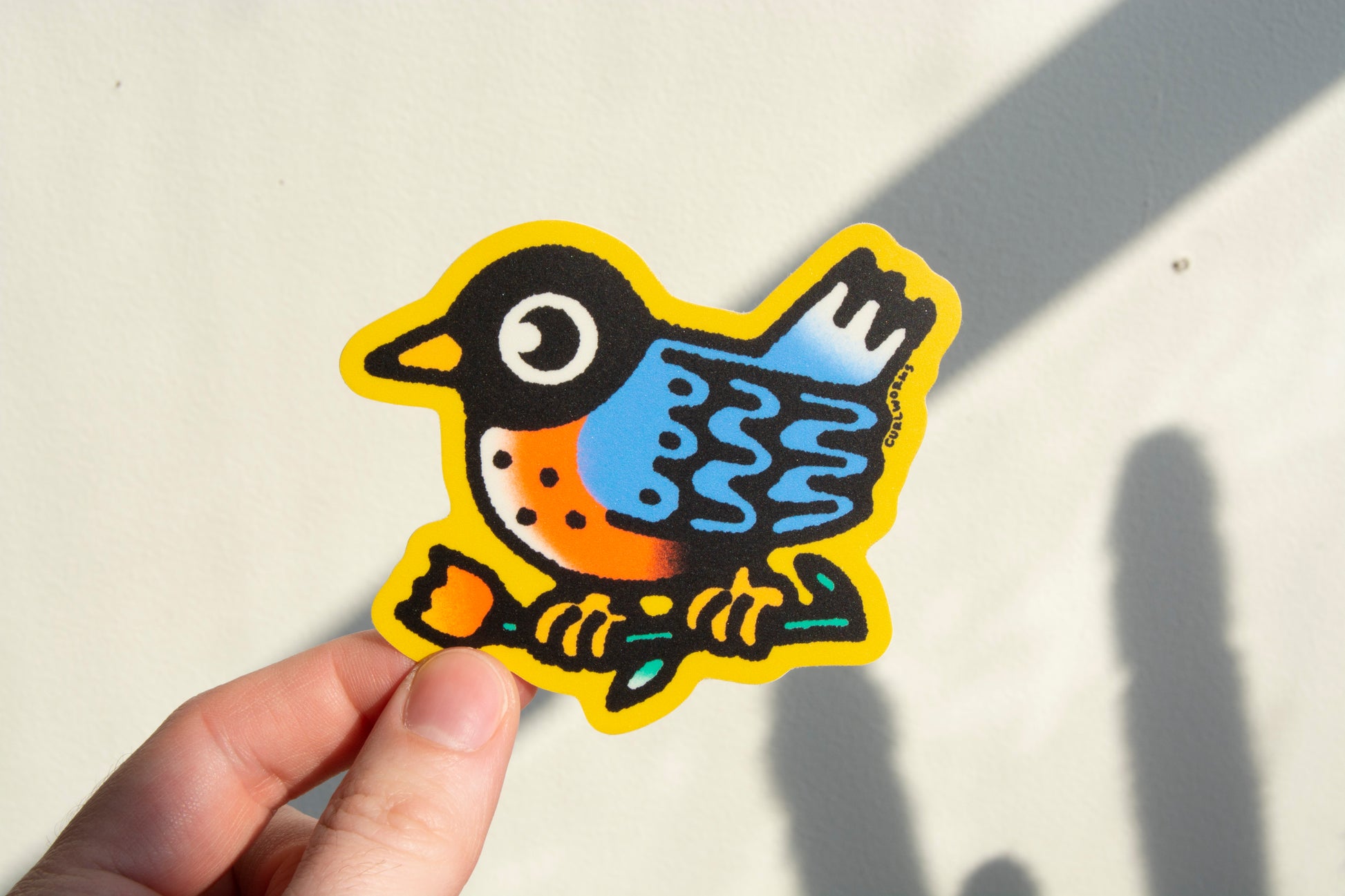 American Robin Vinyl Sticker