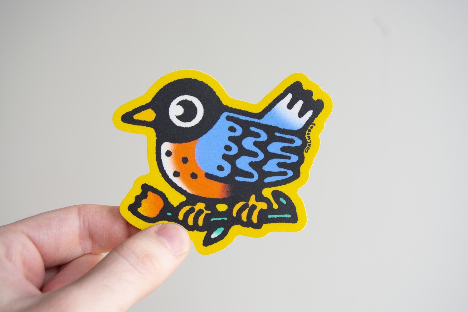 American Robin Vinyl Sticker