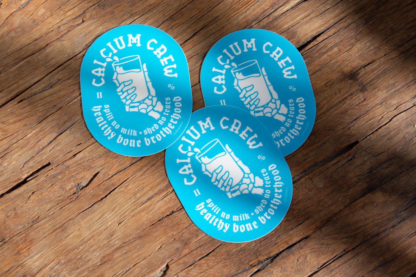 Calcium Crew Vinyl Sticker