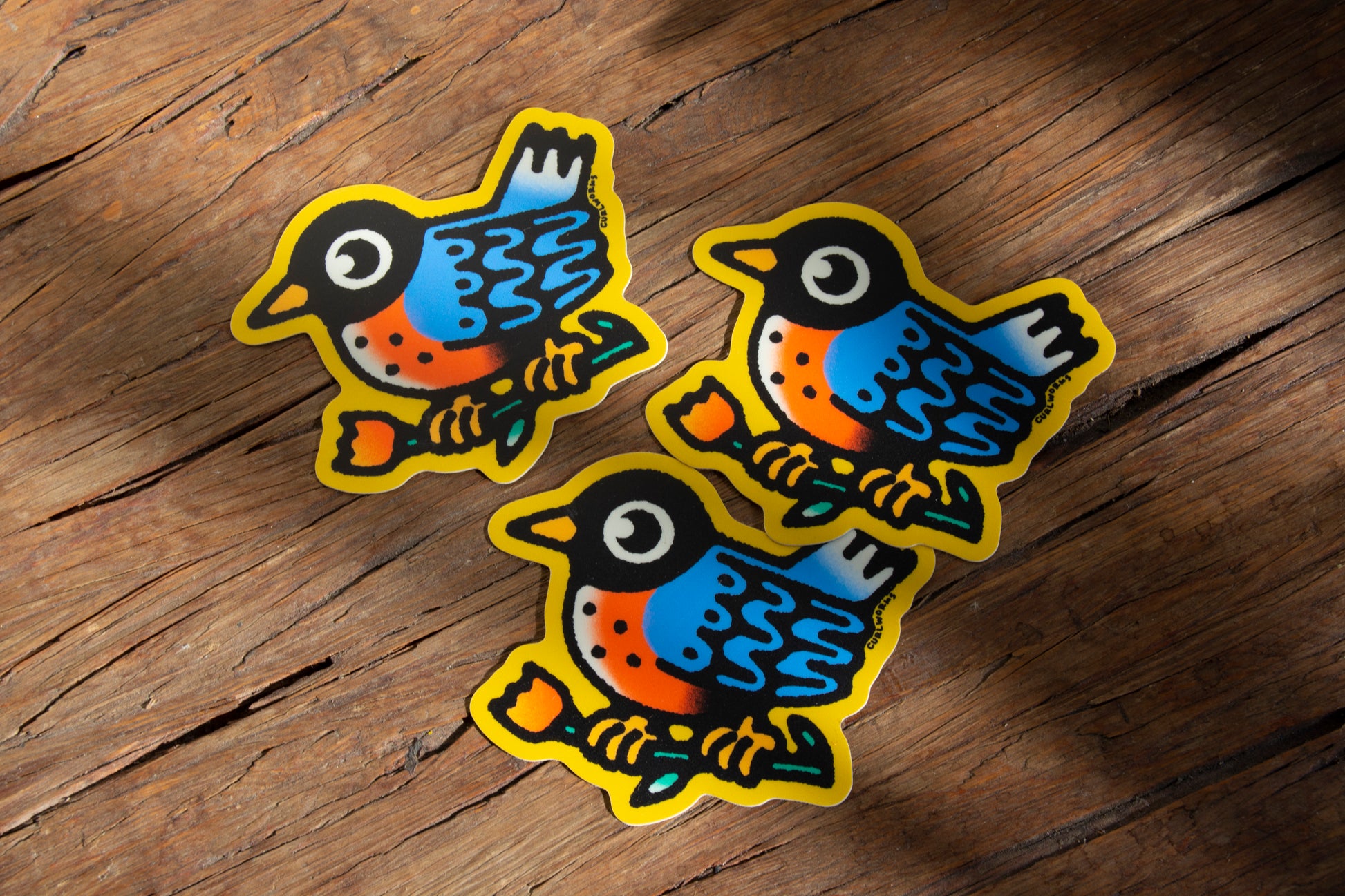 American Robin Vinyl Sticker