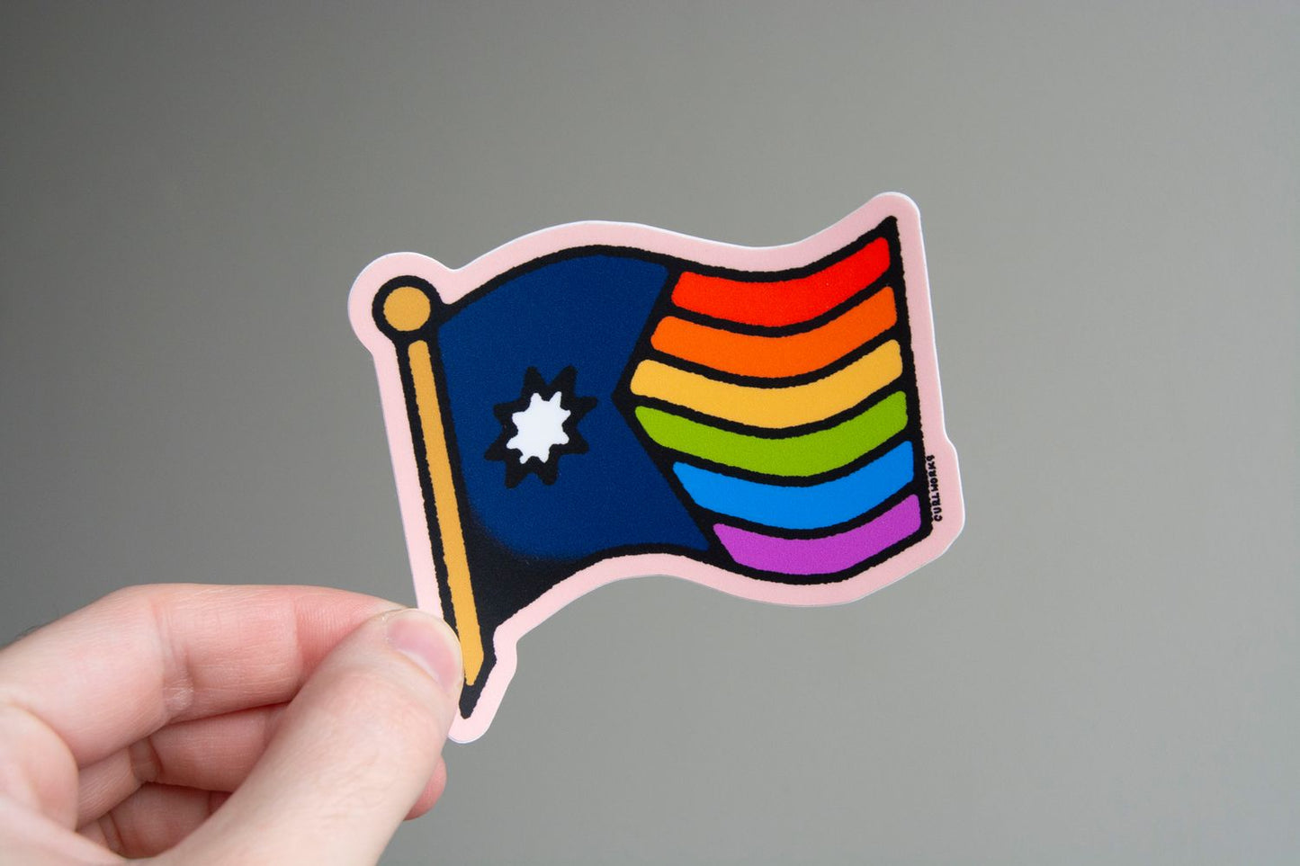 Minnesota Pride Flag Vinyl Sticker