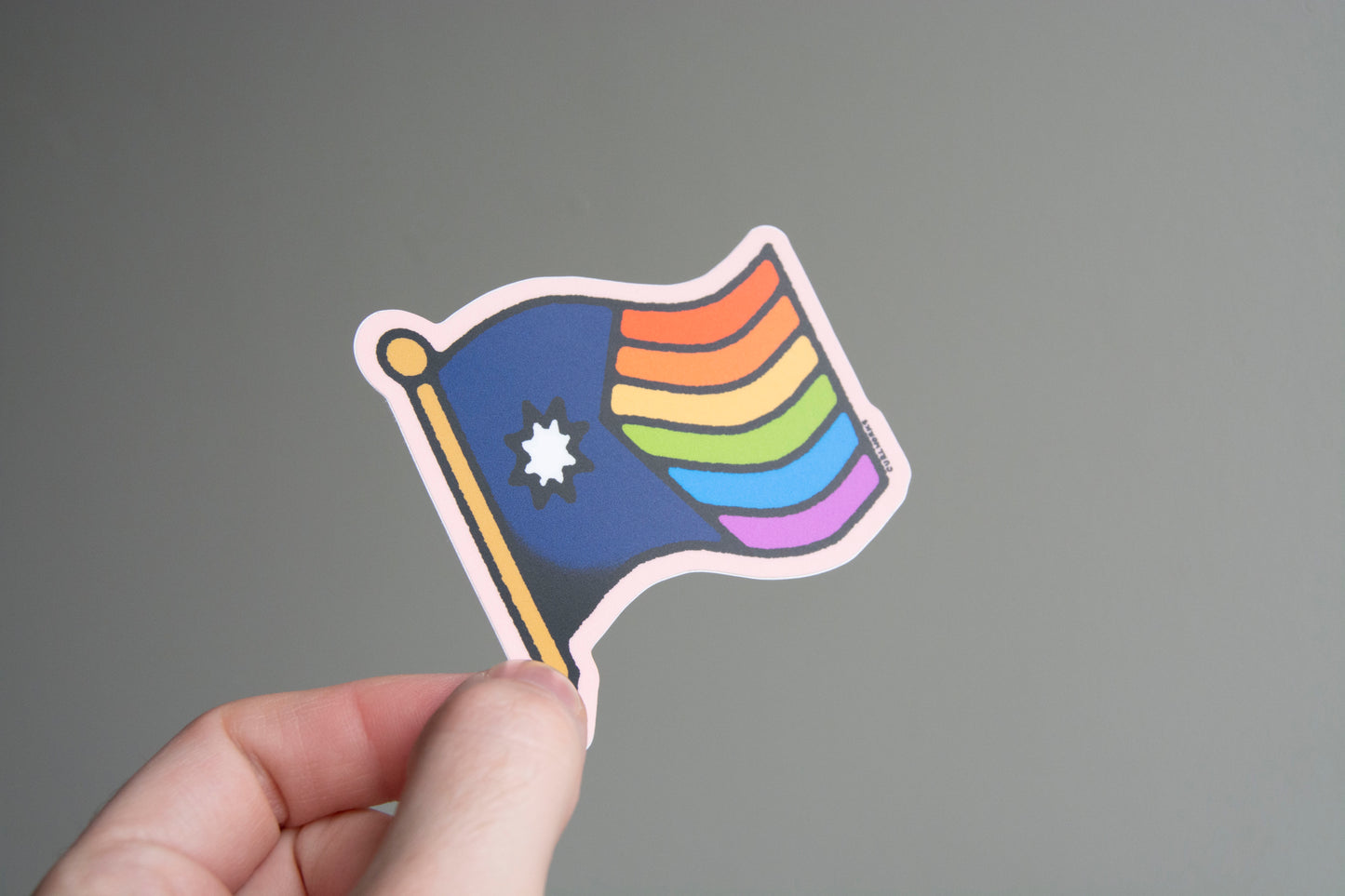 Minnesota Pride Flag Vinyl Sticker