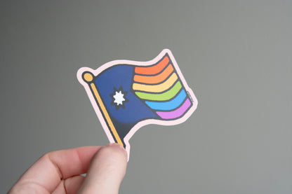 Minnesota Pride Flag Vinyl Sticker