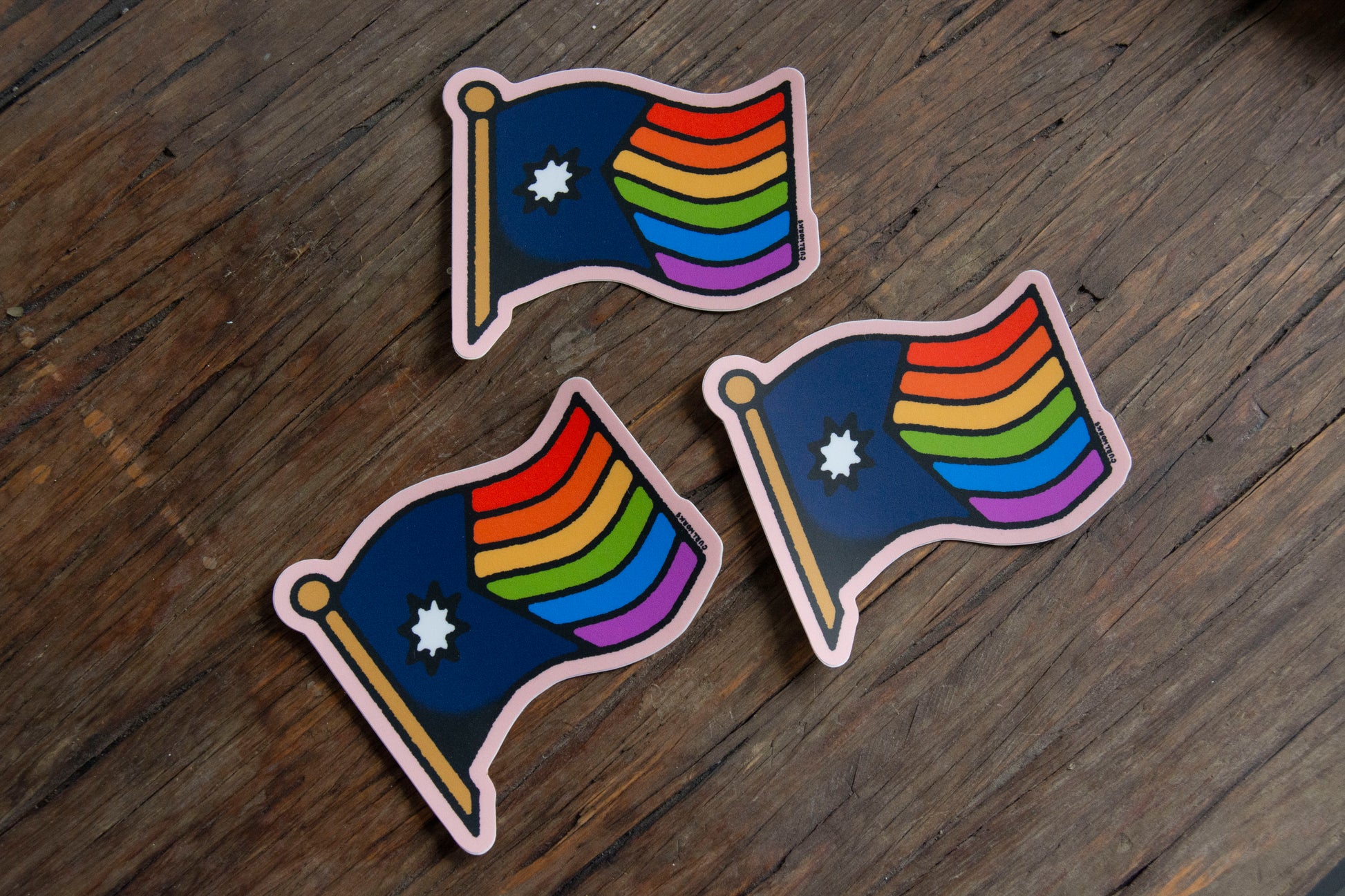 Minnesota Pride Flag Vinyl Sticker