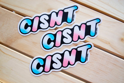 Cisnt Vinyl Sticker