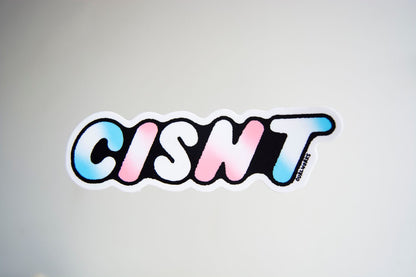 Cisnt Vinyl Sticker