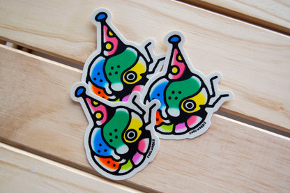 Party Bug Vinyl Sticker