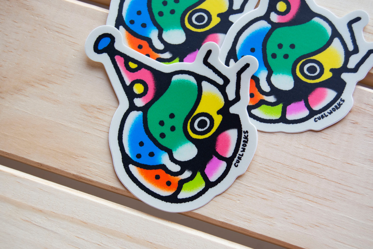 Party Bug Vinyl Sticker