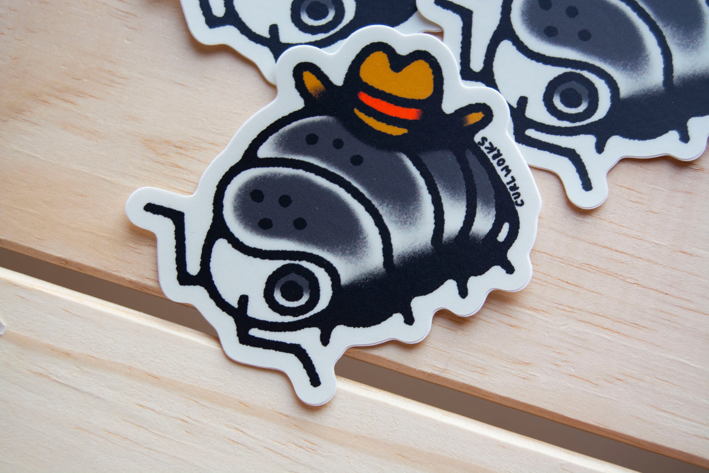 Cowboy Bug Vinyl Sticker