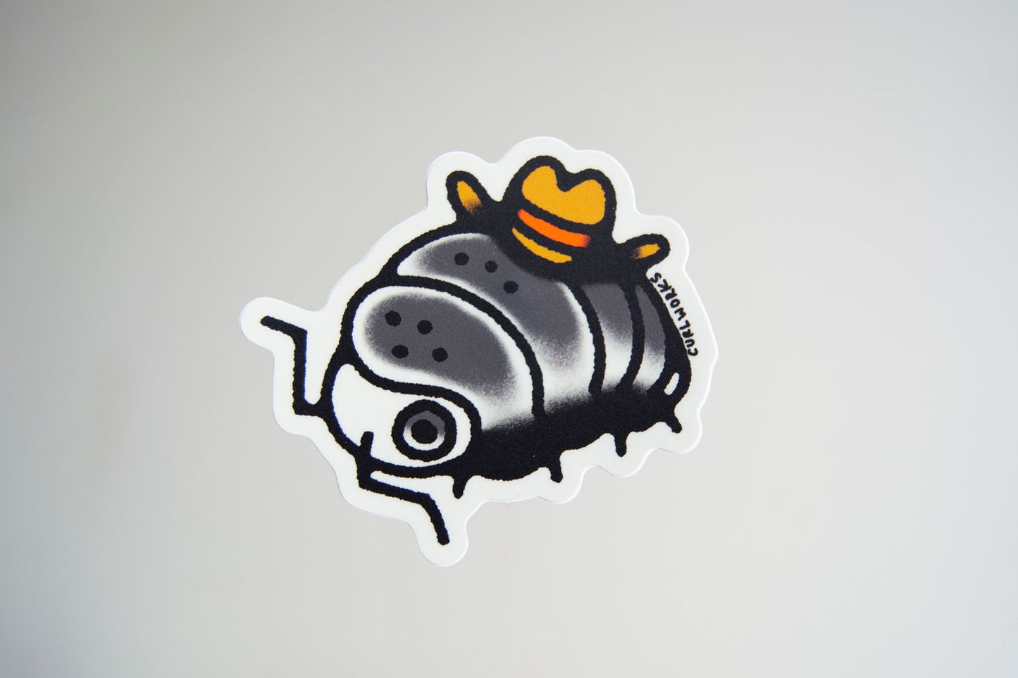 Cowboy Bug Vinyl Sticker