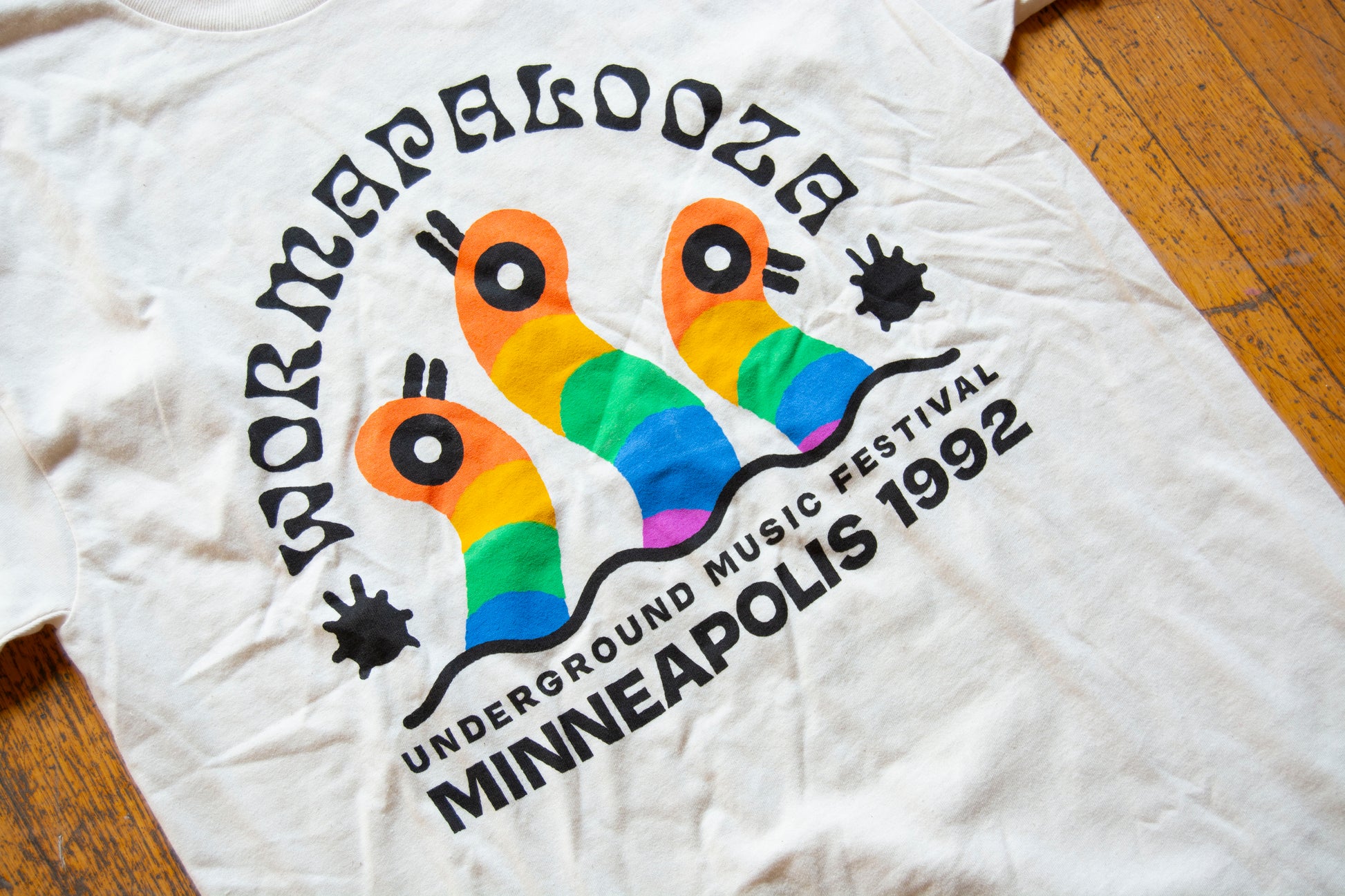 Wormapalooza 1992 T-Shirt (New)