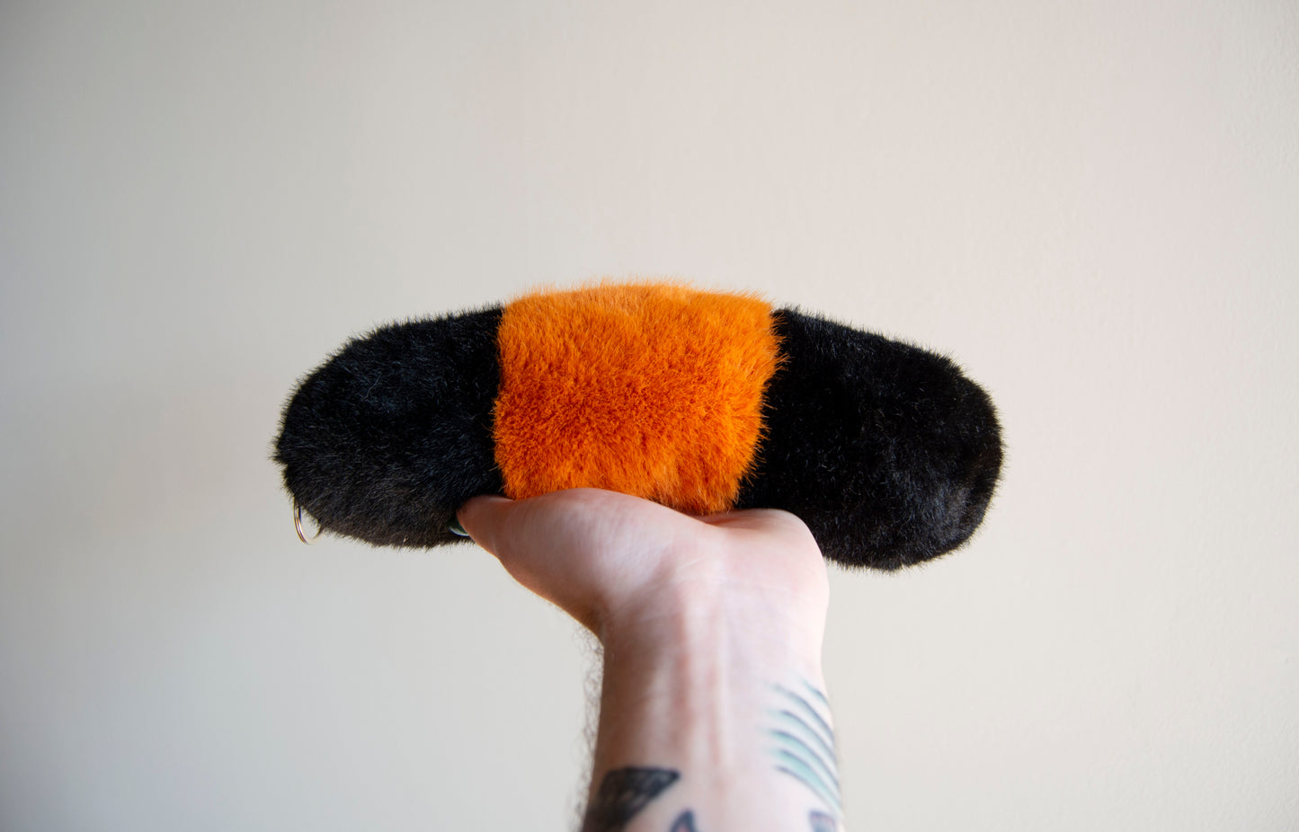 Wooly Bear Caterpillar Weighted Plush