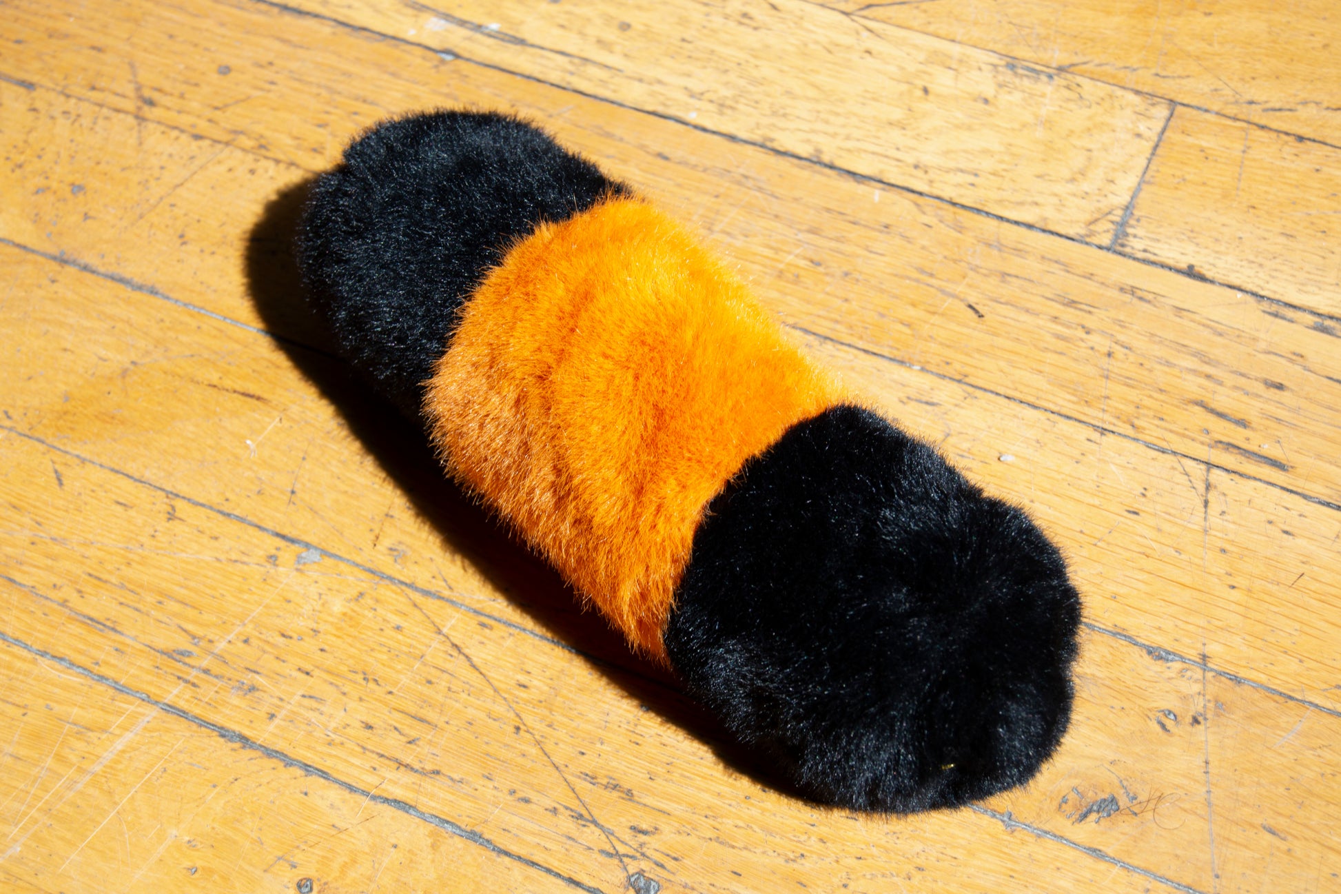 Wooly Bear Caterpillar Weighted Plush