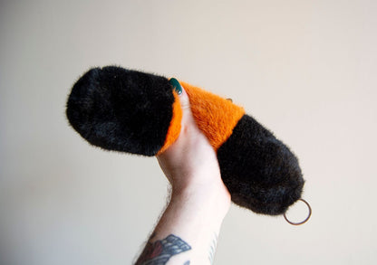 Wooly Bear Caterpillar Weighted Plush