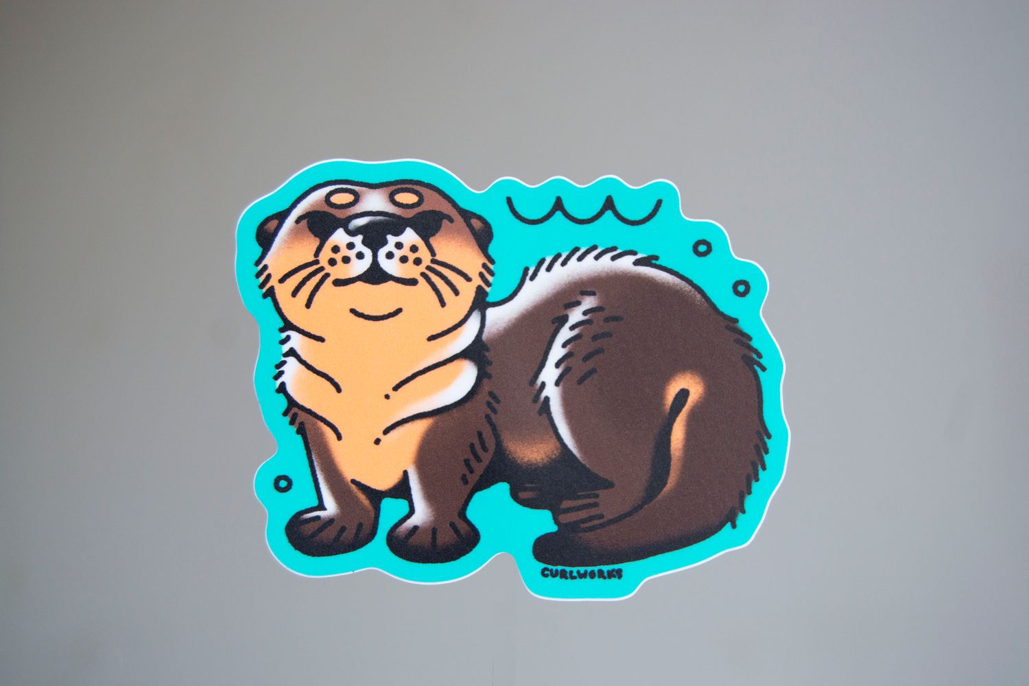 Otter 2 Vinyl Sticker