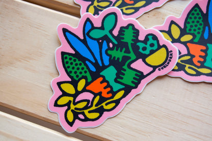 House Plants Vinyl Sticker