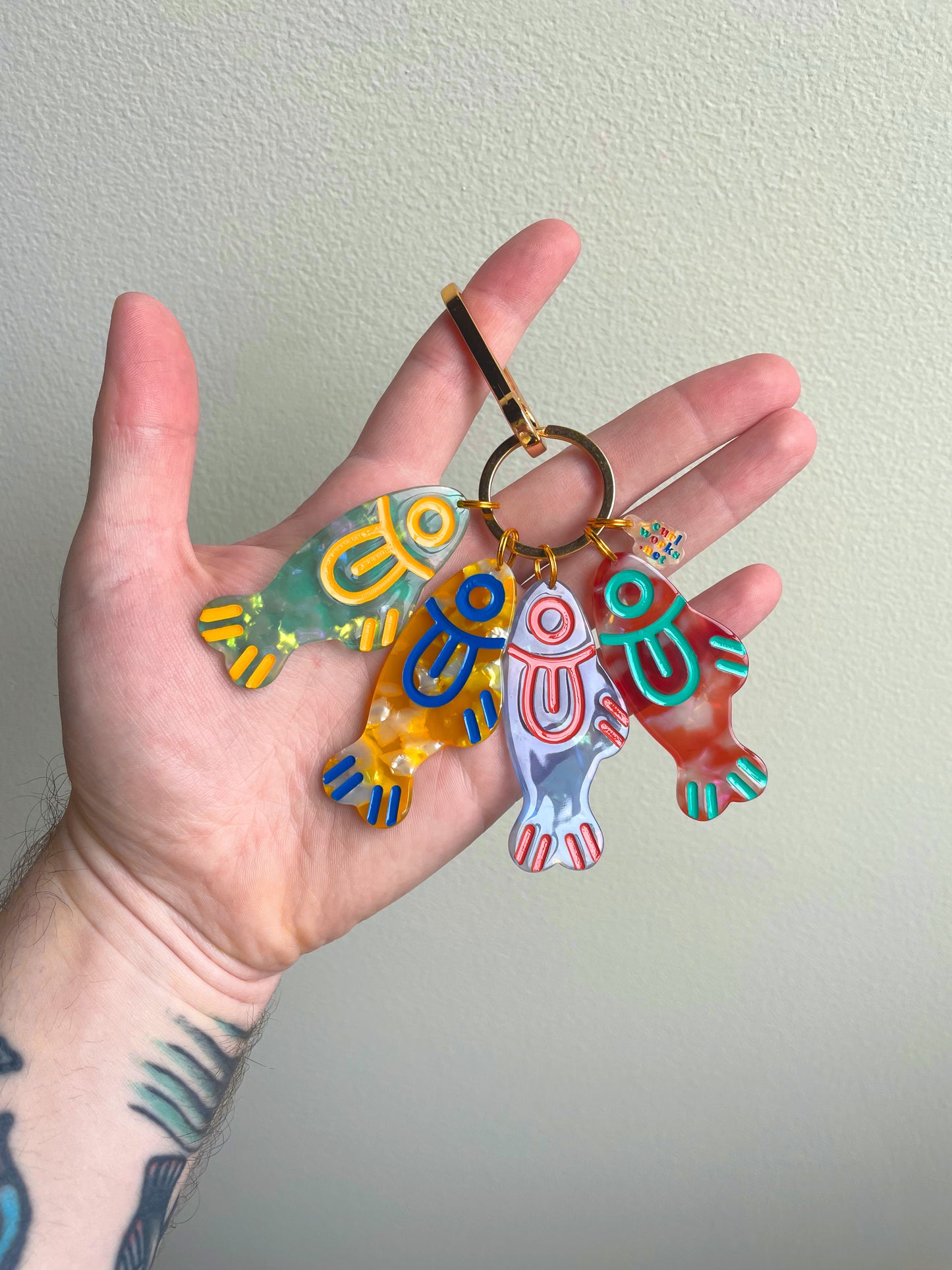 Loud Fishes Bag Charm