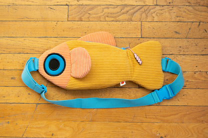 The Fish Bag - Yellow / Coral