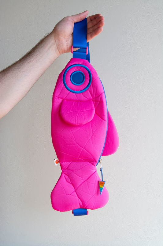 The Fish Bag - Sporty Pink