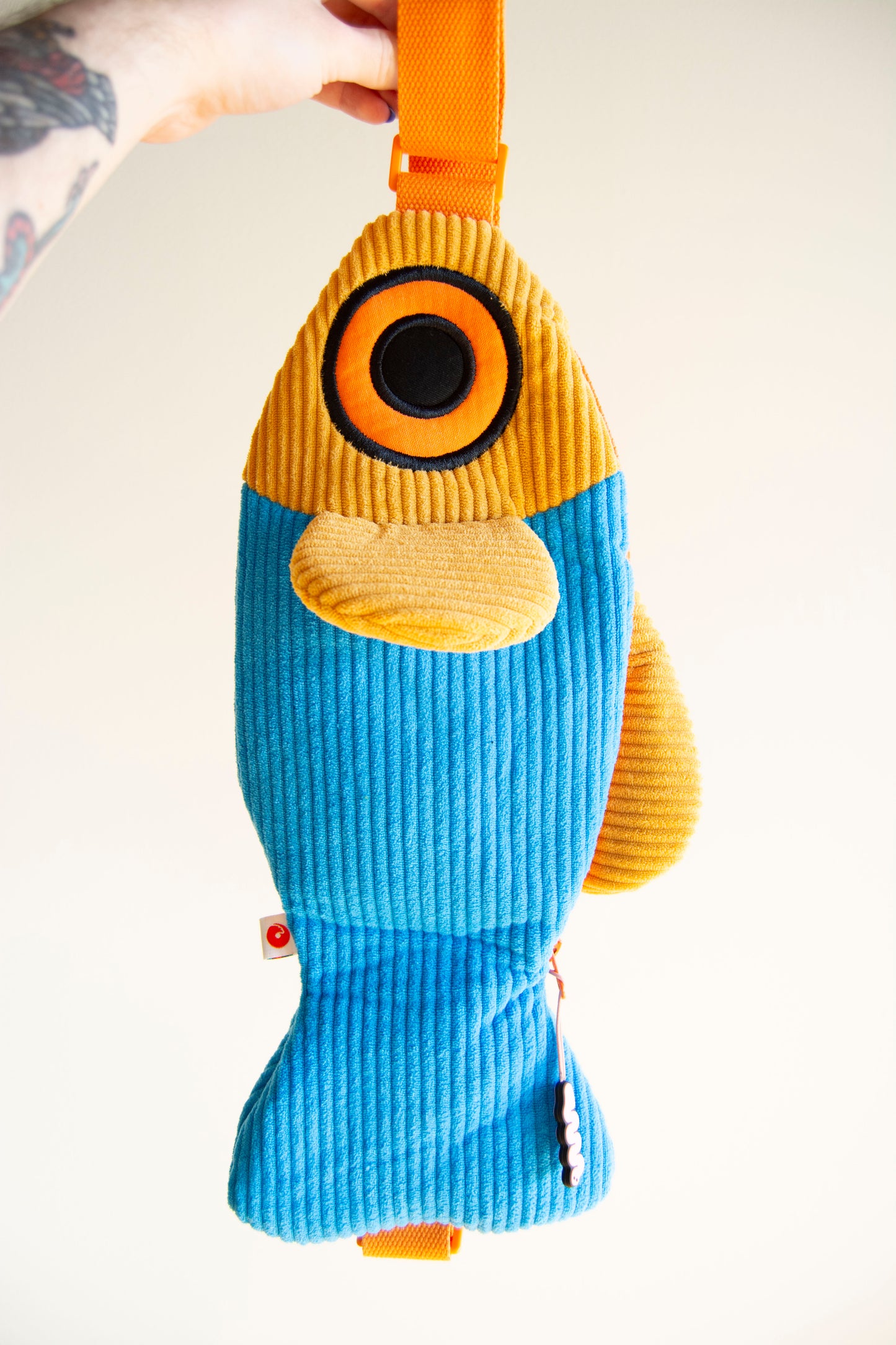 The Fish Bag - Blue / Yellow